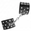 KINK - PUNK HANDGELENKFESSELN VERSTELLBAR 19-24 CM X 5,5 CM