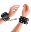 KINK - PUNK HANDGELENKFESSELN VERSTELLBAR 19-24 CM X 5,5 CM