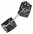 KINK - REGTINO DA POLSO DOPPIA FIBBIA NERO REGOLABILE 19-26 CM