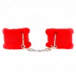 KINK - MUÑEQUERAS FORRADA ROJO AJUSTABLE 17-31 CM X 7 CM