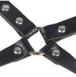 SUBBLIME - 953690 MANETTE CON CINTURA BONDAGE NERE TAGLIA UNICA SUBBLIME - 953690 MANETTE CON CINTURA BONDAGE NERE TAGLIA UNICA