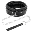 DARKNESS - SOFT LEATHER NECKLACE WITH CHAIN DARKNESS - SOFT LEATHER NECKLACE WITH CHAIN