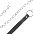 DARKNESS - SOFT LEATHER NECKLACE WITH CHAIN DARKNESS - SOFT LEATHER NECKLACE WITH CHAIN