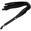 DARKNESS - BLACK BONDAGE WHIP 51 CM DARKNESS - BLACK BONDAGE WHIP 51 CM
