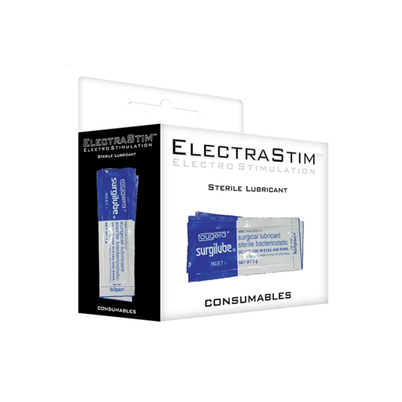 ELECTRASTIM - LUBRIFIANT STÉRILE 10 UNITÉS