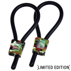 ELECTRASTIM - PRESTIGE ELECTRALOOPS ADJUSTABLE COCK RINGS CAMOUFLAGE