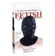 FETISH FANTASY SERIES - KAPUZE MIT REISSVERSCHLÜSSEN SCHWARZ FETISH FANTASY SERIES - KAPUZE MIT REISSVERSCHLÜSSEN SCHWARZ