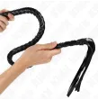 KINK - FRUSTA SERPENTE CON ANELLO MANO NERA 65 CM