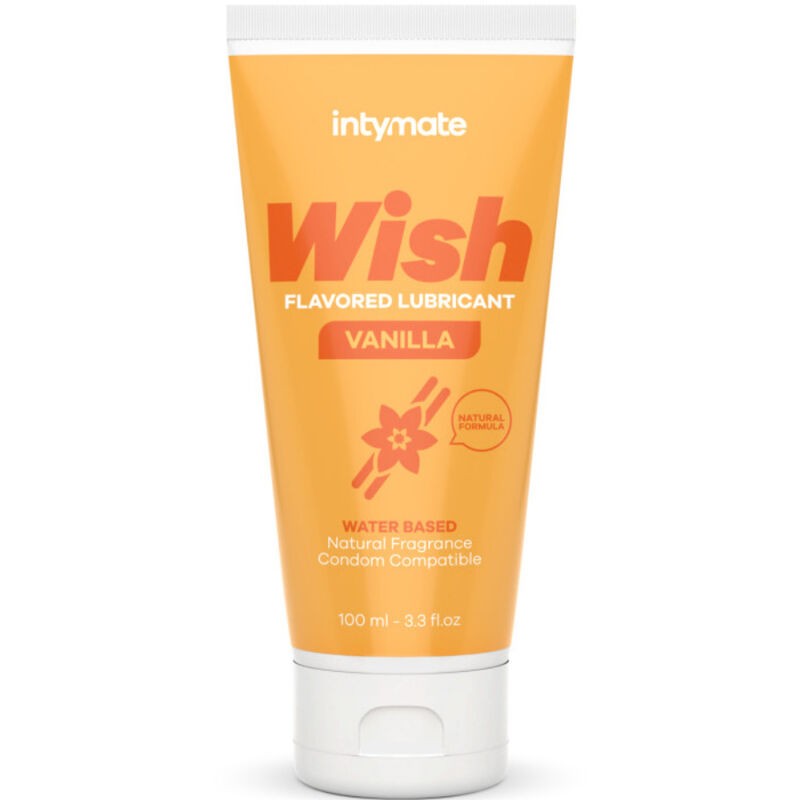 INTIMATELINE INTYMATE - WISH VANILLA FLAVORED LUBRICANT 100 ML INTIMATELINE INTYMATE - WISH VANILLA FLAVORED LUBRICANT 100 ML