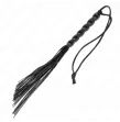 KINK - MINI LÁTIGO DE SILICONA CON AGARRE 6 BOLAS NEGRO 26 CM