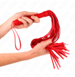 KINK - ROTE WEICH-PVC-PEITSCHE 70 CM
