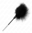 KINK - PLUMES CHACOUILLES AVEC MANCHE STRASS 27 CM