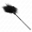 KINK - PLUMES CHACOUILLES AVEC MANCHE STRASS 27 CM