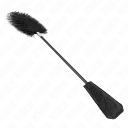 KINK - PLUMES DAUTRUCHE POUR TICKLE AVEC PALETTE DENTELLE 56 CM