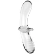 SATISFYER - DOUBLE CRYSTAL DILDO TRANSPARENT SATISFYER - DOUBLE CRYSTAL DILDO TRANSPARENT