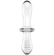 SATISFYER - GODE DOUBLE CRISTAL TRANSPARENT SATISFYER - GODE DOUBLE CRISTAL TRANSPARENT