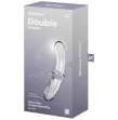 SATISFYER - GODE DOUBLE CRISTAL TRANSPARENT SATISFYER - GODE DOUBLE CRISTAL TRANSPARENT