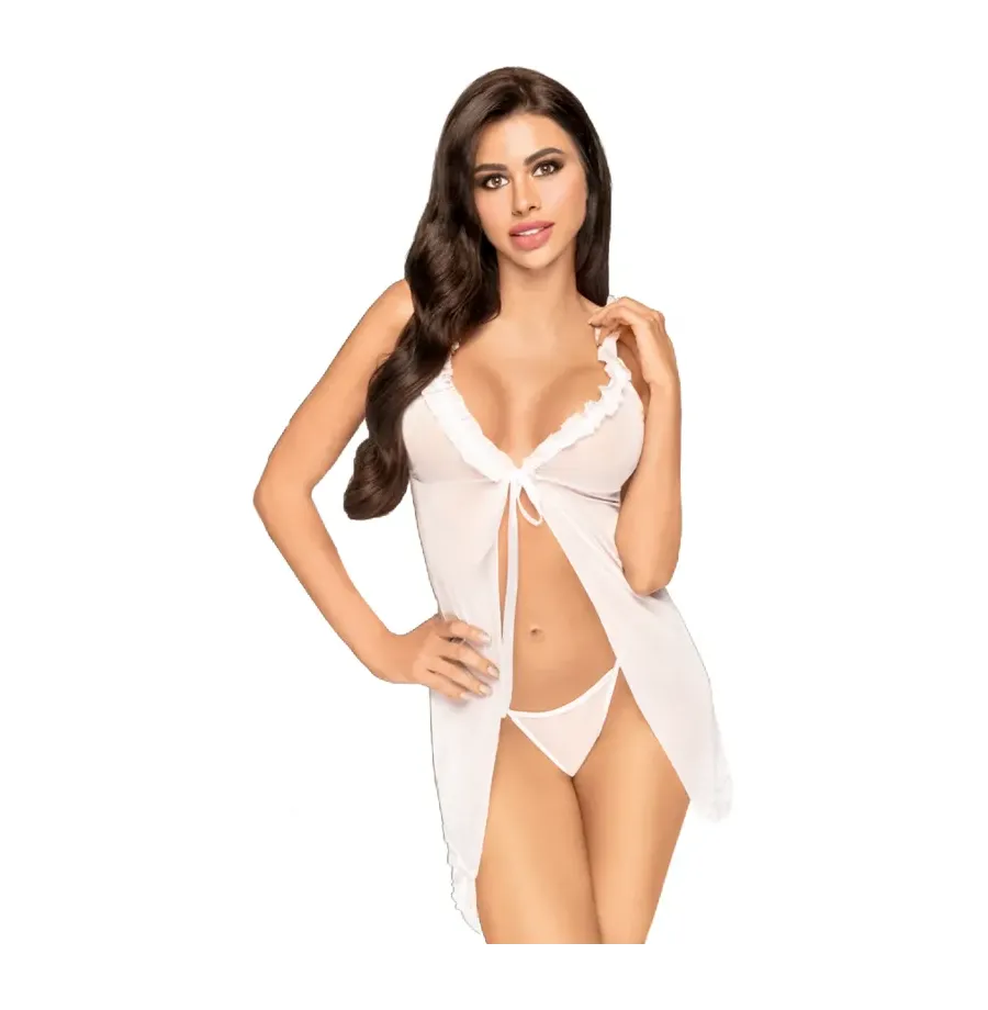 PENTHOUSE - BABYDOLL AFTER SUNSET BLANCO L-XL PENTHOUSE - BABYDOLL AFTER SUNSET BLANCO L-XL