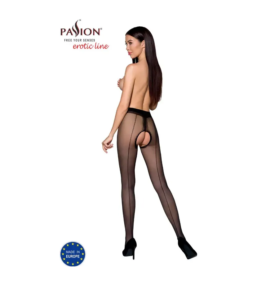 PASSION - TIOPEN 022 BLACK TIGHTS 1-2 20 DEN PASSION - TIOPEN 022 BLACK TIGHTS 1-2 20 DEN