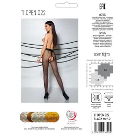 PASSION - TIOPEN 022 SCHWARZE STRUMPFHOSE 1-2 20 DEN