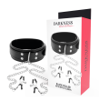 DARKNESS - COLLIER AVEC PINCES NIPPLE NOIR DARKNESS - COLLIER AVEC PINCES NIPPLE NOIR