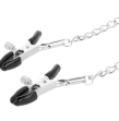 DARKNESS - COLLIER AVEC PINCES NIPPLE NOIR DARKNESS - COLLIER AVEC PINCES NIPPLE NOIR