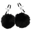 DARKNESS - NIPPELKLAMMERN MIT POM POMS 1 DARKNESS - NIPPELKLAMMERN MIT POM POMS 1
