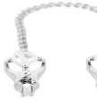 DARKNESS - NIPPELKLEMME AUS METALL MIT KETTE DARKNESS - NIPPELKLEMME AUS METALL MIT KETTE