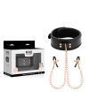 BEGME - BLACK EDITION HALSBAND MIT NIPPELKLEMMEN BEGME - BLACK EDITION HALSBAND MIT NIPPELKLEMMEN