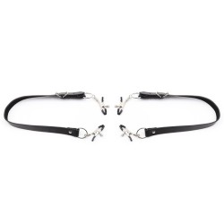 OHMAMA FETISH - CLITORIS CLAMPS WITH LEG STRAPS