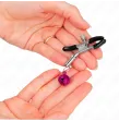 KINK - PINCE À METON SIMPLE CLOCHE VIOLET 6 CM