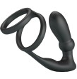 PRETTY LOVE - ANELLO PER PENE EMONI TAPPO ANALE 12 VIBRAZIONI NERO PRETTY LOVE - ANELLO PER PENE EMONI TAPPO ANALE 12 VIBRAZIONI NERO