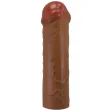 PRETTY LOVE - NILE PENIS SLEEVE WITH 2.5 CM EXTENSION MULATTO PRETTY LOVE - NILE PENIS SLEEVE WITH 2.5 CM EXTENSION MULATTO