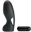 PRETTY LOVE - ALAN SILICONE FINGER VIBRATOR BLACK PRETTY LOVE - ALAN SILICONE FINGER VIBRATOR BLACK