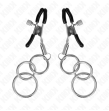 KINK - 3 O-RING NIPPELKLEMMEN 6 CM