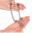 KINK - NIPPLE CLAMPS WITH SPIKES CHAINS 30 CM