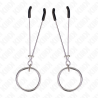 KINK - THIN NIPPLE CLAMPS WITH O-RING 7 CM
