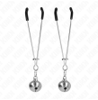 KINK - THIN BELL NIPPLE CLAMPS SILVER 7 CM