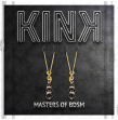 KINK - GOLDENE DÜNNE NIPPELKLEMMEN MIT 3 SCHWARZEN GLASPERLEN 7 CM