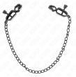 KINK - FLAT CHAIN NIPPLE CLAMPS BLACK 30 CM