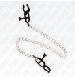 KINK - FLAT CHAIN NIPPLE CLAMPS SILVER 30 CM
