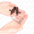 KINK - FLAT CHAIN NIPPLE CLAMPS SILVER 30 CM