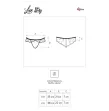 LIVCO CORSETTI FASHION - LOVE STORY LC 90679 PANTY CROTCHLESS BLACK LIVCO CORSETTI FASHION - LOVE STORY LC 90679 PANTY CROTCHLESS BLACK