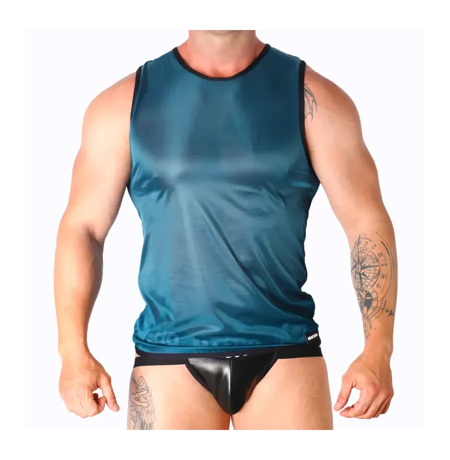 MACHO - T-SHIRT VERT L-XL MACHO - T-SHIRT VERT L-XL