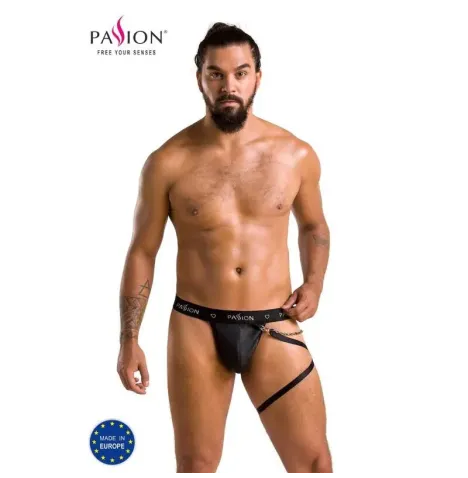 PASSION - 058 BILL THONG BLACK L-XL