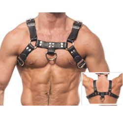 LEDERBODY KETTENHARNESS III