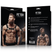 FETISH SUBMISSIVE ATTITUDE - ADJUSTABLE NEOPRENE CHEST SPORTS HARNESS FOR MEN FETISH SUBMISSIVE ATTITUDE - ADJUSTABLE NEOPRENE CHEST SPORTS HARNESS FOR MEN