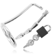 METAL HARD - ANELLO PER TESTICOLI CON TAPPO DI CASTIT URETRALE METAL HARD - ANELLO PER TESTICOLI CON TAPPO DI CASTIT URETRALE