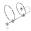 METAL HARD - EXTREME ANILLO CON STOP URETRA METAL HARD - EXTREME ANILLO CON STOP URETRA