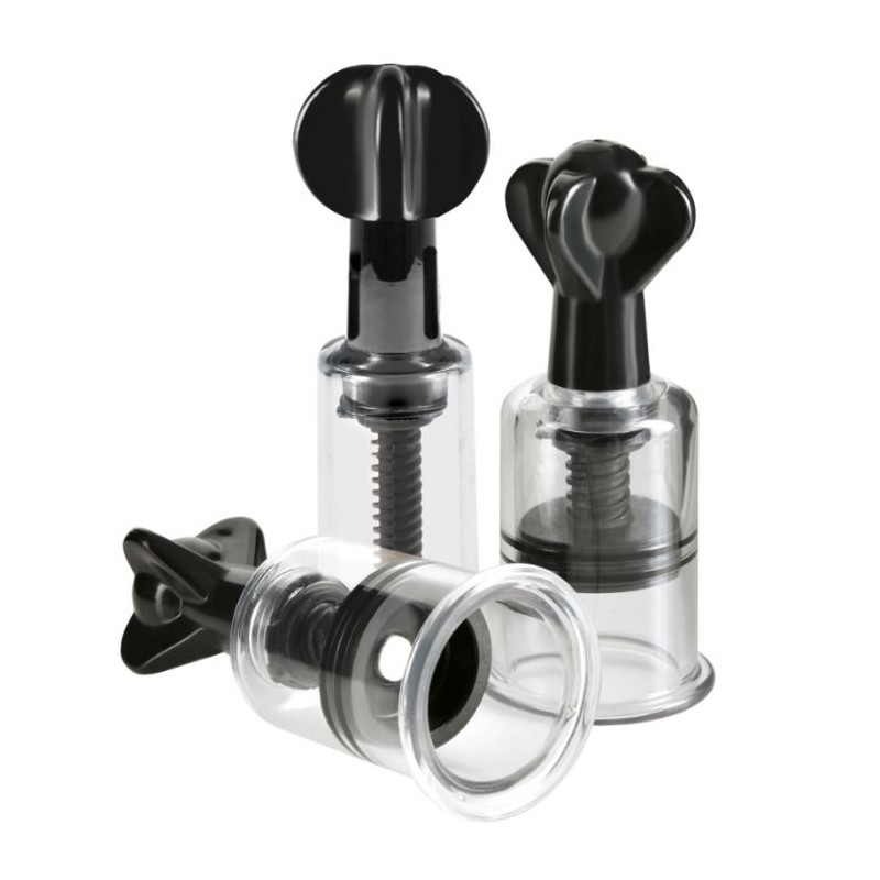 FETISH FANTASY LIMITED EDITION - SUPER SUCTION TRIO FOR NIPPLES AND CLITORIS